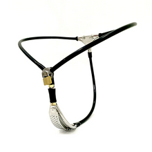 Load image into Gallery viewer, Invisible Stainless Steel Silicone Chastity Belt