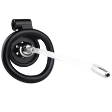 Load image into Gallery viewer, Flat Chastity Cage with Detchable Ball Catheter- 12