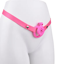 Load image into Gallery viewer, Flat Pink Cock Cage with Urethral