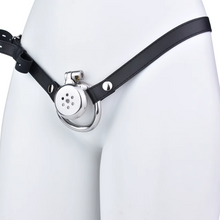 Load image into Gallery viewer, Flat Male Cock Cage with belt -1