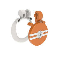 Load image into Gallery viewer, Two-Tone Round Flat Resin Chastity Cage