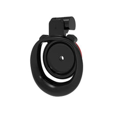 Load image into Gallery viewer, Two-Tone Round Flat Resin Chastity Cage