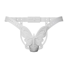 Load image into Gallery viewer, Flower Butterfly Female Chastity Belt in alternate gallery view 3