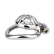 Load image into Gallery viewer, Steel Chastity Cage with Urethral Removable