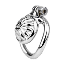 Load image into Gallery viewer, Steel Chastity Cage with Urethral Removable