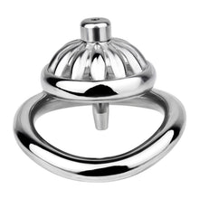 Load image into Gallery viewer, Steel Chastity Cage with Urethral Removable