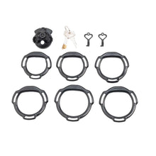 Load image into Gallery viewer, Gas-Mask ABS Chastity Cage with Two Ring Configurations