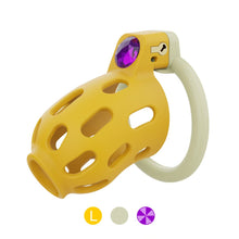 Load image into Gallery viewer, Gem-Inlaid ABS Chastity Cage