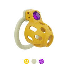 Load image into Gallery viewer, Gem-Inlaid ABS Chastity Cage