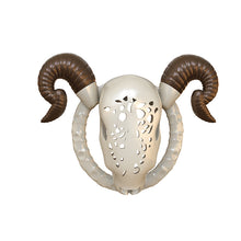 Load image into Gallery viewer, Flat Goat Resin Chastity Cage With Detachable Horns