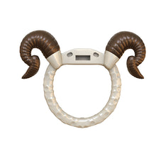Load image into Gallery viewer, Flat Goat Resin Chastity Cage With Detachable Horns