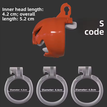 Load image into Gallery viewer, Halloween Pumpkin Chastity Cage - 2