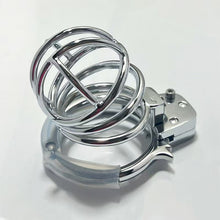 Load image into Gallery viewer, Handcuffs Style Metal Chastity Device