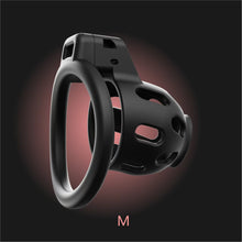 Lade das Bild in den Galerie-Viewer, Matte Black Modular ABS Chastity Cage