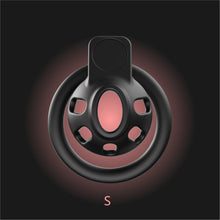 Lade das Bild in den Galerie-Viewer, Matte Black Modular ABS Chastity Cage