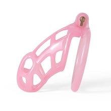 Load image into Gallery viewer, Ice Vision Design Pink Mamba Chastity Cage fit view