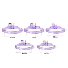 Load image into Gallery viewer, Ice Vision Desigh Purple Mamba Chastity Cage detail view