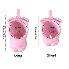 Load image into Gallery viewer, Penis-Shaped Chastity Cage