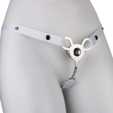 Load image into Gallery viewer, Invisible Inverted Urethral Cage With Belt -white