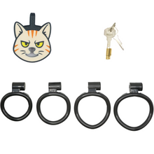 Load image into Gallery viewer, Kitten Flat Chastity Cage
