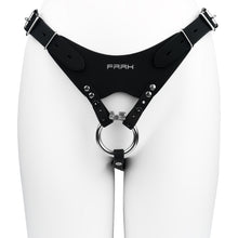 Load image into Gallery viewer, Leather Chastity Auxiliary Strap - 11