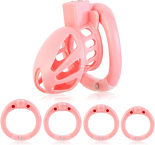 Load image into Gallery viewer, Invisible Pink Cock Cage