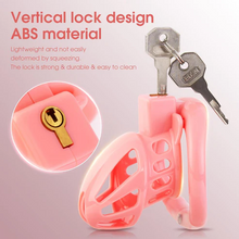 Load image into Gallery viewer, Invisible Pink Cock Cage