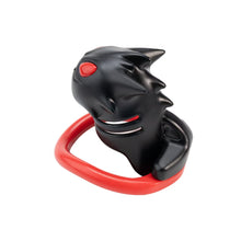 Load image into Gallery viewer, Little Devil Resin Chastity Cage with Red Eye Detail