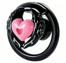 Lade das Bild in den Galerie-Viewer, Love Wings Heart-Detail Resin Chastity Cage