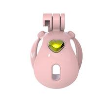 Load image into Gallery viewer, Macaron Heart Birdcage Resin Chastity Cage
