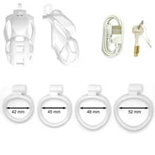 Lade das Bild in den Galerie-Viewer, Mamba App-Controlled Vibrating Cobra Chastity Cage