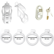 Lade das Bild in den Galerie-Viewer, Mamba App-Controlled Vibrating Cobra Chastity Cage