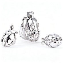 Lade das Bild in den Galerie-Viewer, Mamba chastity cage three size comparison