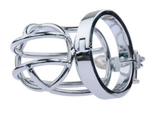 Load image into Gallery viewer, Captus Stainless Steel Locking Chastity Cage