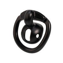Lade das Bild in den Galerie-Viewer, Black Mini Me negative chastity cage front view