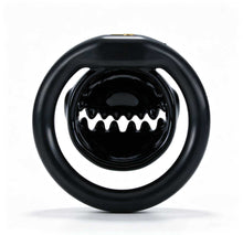 Afbeelding in Gallery-weergave laden, Black Monster Mouth chastity cage, rear opening view
