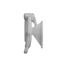 Load image into Gallery viewer, White Moon Drop flat chastity cage side profile
