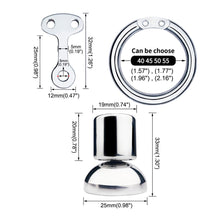 Load image into Gallery viewer, Negative Cock Cage With Catheter