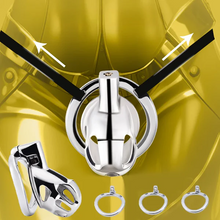 Load image into Gallery viewer, Stainless Steel Chastity Cage