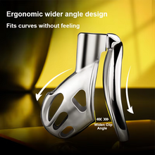 Load image into Gallery viewer, Stainless Steel Chastity Cage