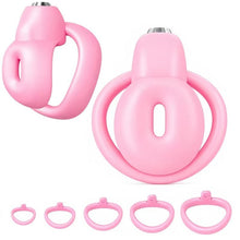 Load image into Gallery viewer, Nipple Motif Resin Chastity Cage