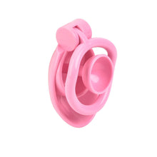 Load image into Gallery viewer, One-click Pink Pussy Chastity Cage 8