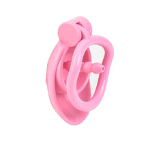 Load image into Gallery viewer, One-click Pink Pussy Chastity Cage 6