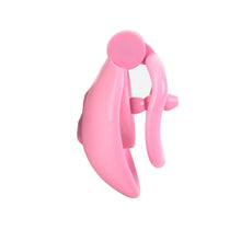 Load image into Gallery viewer, One-click Pink Pussy Chastity Cage 2