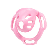 Lade das Bild in den Galerie-Viewer, Pink oval ventilated cage side view