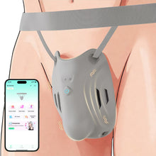Load image into Gallery viewer, Penis Enlargement App Control Chastity Belt - topchastity
