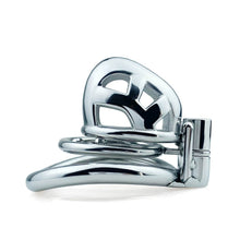 Load image into Gallery viewer, Permanent Micro Mamba Chastity Cage 2026 Edition compact fit fit view