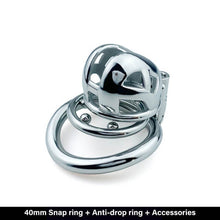 Load image into Gallery viewer, Permanent Micro Mamba Chastity Cage 2026 Edition compact fit front view