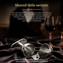Load image into Gallery viewer, Pink Diamond Stainless Steel Storage Anal Plug