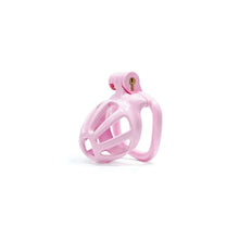 Load image into Gallery viewer, Pink Stripe Mamba Chastity Cage Kit 1.77 To 4.13 Inches Long detail view